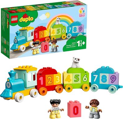 LEGO 10954 DUPLO Zahlenzug - Zählen Lernen, Zug Spielzeug, Lernspielzeug für Kinde...