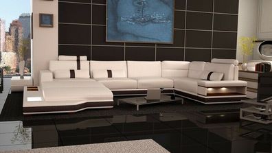 Moderne Sofa Eckgarnitur U Form Polster Ecke Couch Designer Sitz Möbel Couchen