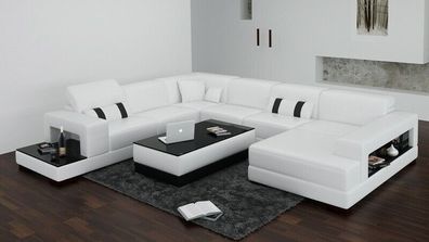 Luxus Couchen Leder Neu Sofa Sitz Eck Garnitur Polster Ecke Couch Design Couch