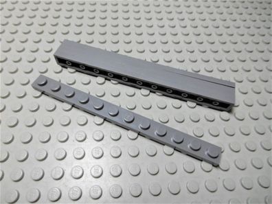 Lego 5 Platten 1x12 flach neudunkelgrau Nummer 60479