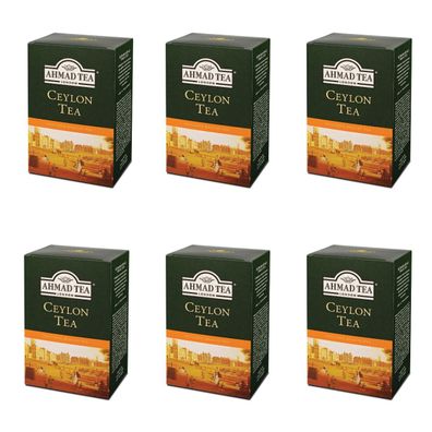 6x500g Ahmad Tea loser schwarzer Tee Cylon, Ahmad Tea Ceylon, Ahmad Black Tea