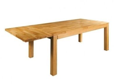 Tisch Holz Tische 160x90cm Holz Esstische Konferenz Massivholz Echte Eiche Neu