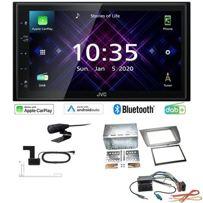 JVC Autoradio Apple CarPlay Android Auto DAB+ für Seat Toledo III anthrazit