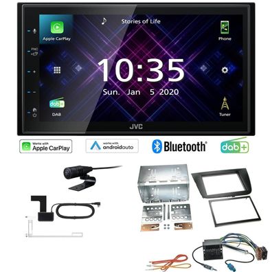 JVC Autoradio Apple CarPlay Android Auto DAB+ für Seat Toledo III ohne Canbus