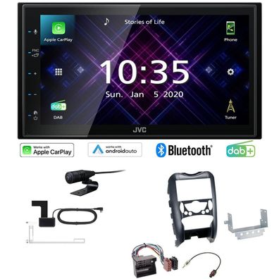 JVC Radio Apple CarPlay Android DAB+ für MINI Cooper und One R56 2006-2014 black