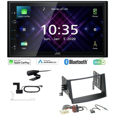 JVC Autoradio Apple CarPlay Android Auto DAB+ für Subaru Outback 2009-2015