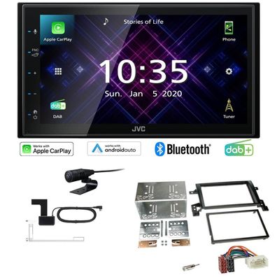 JVC Autoradio Apple CarPlay Android Auto DAB+ für Suzuki Grand Vitara II black