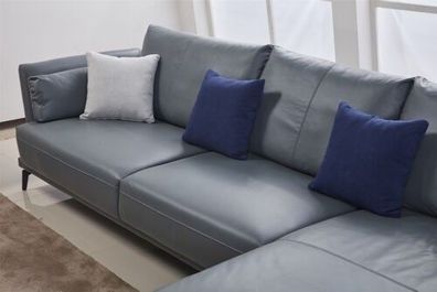 Design Ecksofa Wohnlandschaft Sofa Couch L Form Polster Couchen Leder Couchen