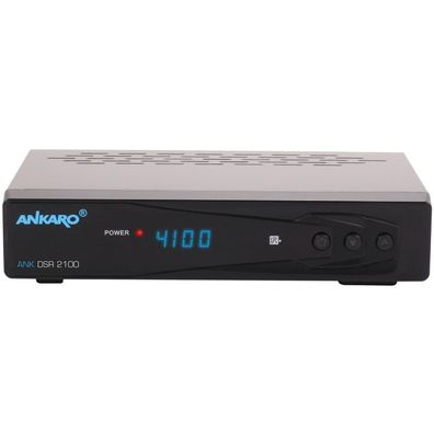 Ankaro ANK DSR 2100 Digitaler 1080p Full HD USB HDMI PVR DVB-S2 Sat Receiver