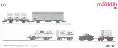 Märklin 48812 - Gütertransport der Spangenberg Werke - HO - 1:87 - Originalverpackung