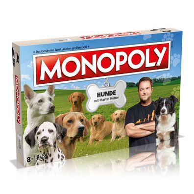 Monopoly - Hunde (mit Martin Rütter) Brettspiel Gesellschaftsspiel Spiel Dogs