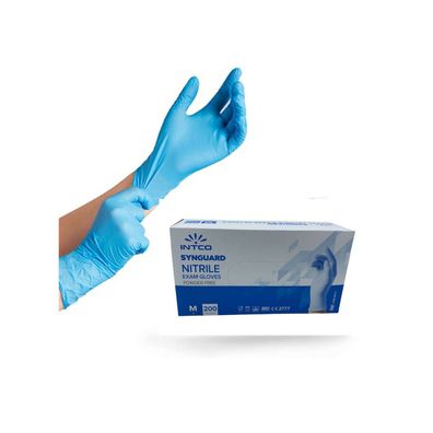 Intco Medical –200x medizinische Einweg-Handschuhe aus reißfesten Synmax Nitril