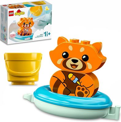 LEGO 10964 DUPLO Badewannenspaß: Schwimmender Panda, Badespielzeug für Babys und ...