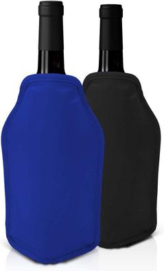 Weinkühler und Sektkühler Hülle Manschetten Blau, Perfekt zum Kühlen