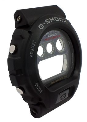 Casio G-Shock Gehäuse | Lünette Solarzelle Resin schwarz > GW-6900-1