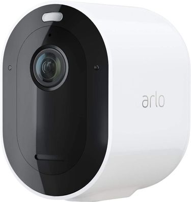 Arlo Pro 4 2K IP Überwachungskamera, Farb-Nachtsicht, Bewegungsmelder, Weiß
