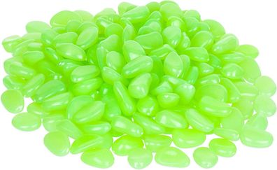 200 Leuchtsteine grün fluoreszierende Steine leuchtende Steine Leuchtkiesel
