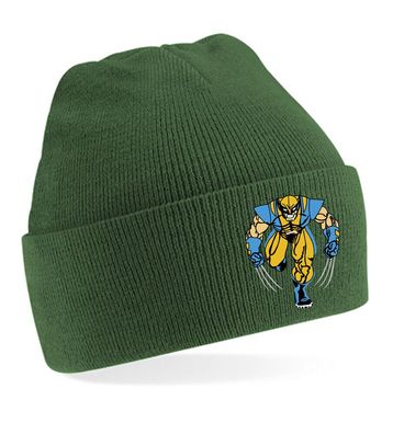 Blondie & Brownie Unisex Mütze Beanie Wolverine Marvel Universe X Men Hulk Thor