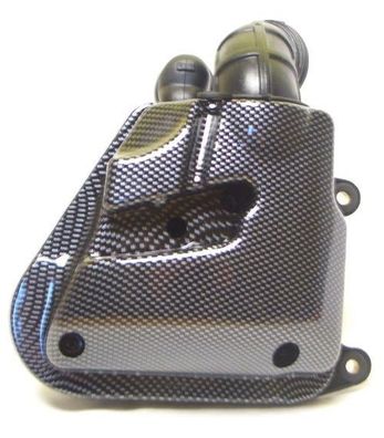 Luftfilter Box Carbon Look für Minarelli liegend Motoren, Yamaha Aerox, SR50, Ni