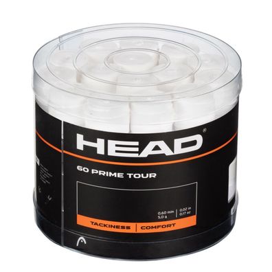 Head Prime Tour 60 Pack White Tennis Griffbänder
