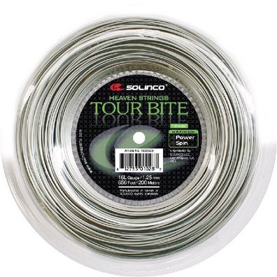 Solinco Tour Bite 16L 1,25 mm 200 m Tennissaiten Tennis Strings
