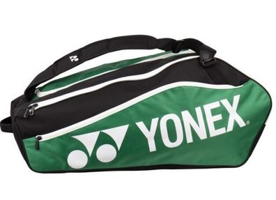 Yonex Club Line Racquet Bag 12 pcs Black/ Green Tennistasche