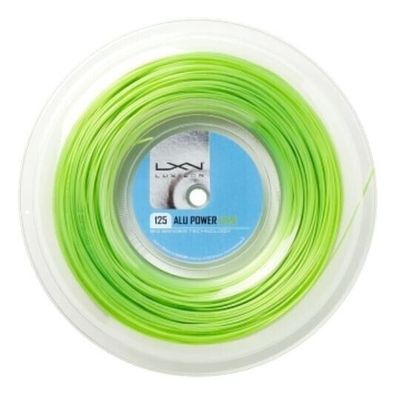 Luxilon Alu Power 1.25 mm Lime Green 200 m Tennissaite