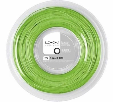 Luxilon Savage 127 Lime 200 m Tennissaiten