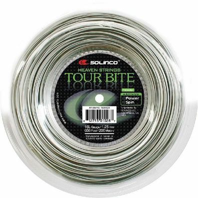 Solinco Tour Bite 18 1,15 mm 200 m Tennissaite