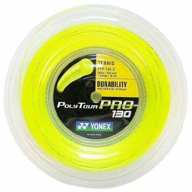 Yonex Poly Tour Pro Yellow 200 m 1,30 mm