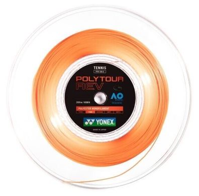 Yonex Poly Tour REV 1.30 mm Orange 200 m Tennissaiten