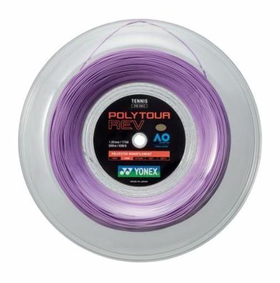 Yonex Poly Tour REV Purple 1.20 mm 200 m Tennissaiten