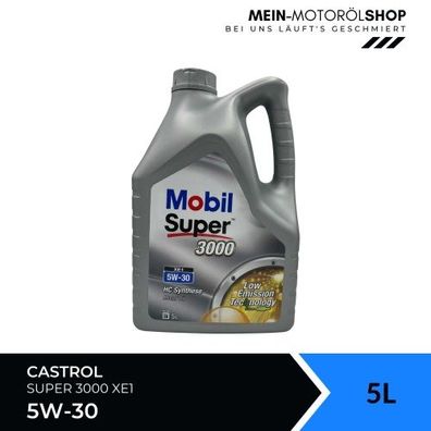 Mobil Super 3000 XE1 5W-30 5 Liter