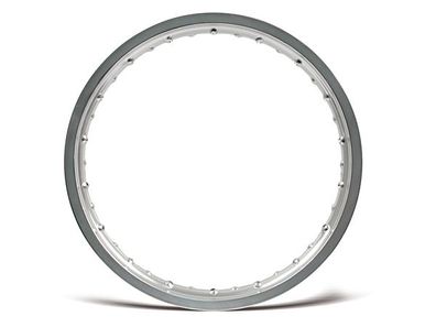 Alufelge 1,60x19" - 36 Loch, eloxiert und poliert S53OR, S83OR, RT125/1-/2-/3