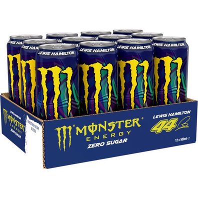 Monster Lewis Hamilton Zero Sugar 12x0.50l Ds. Einweg Pfand