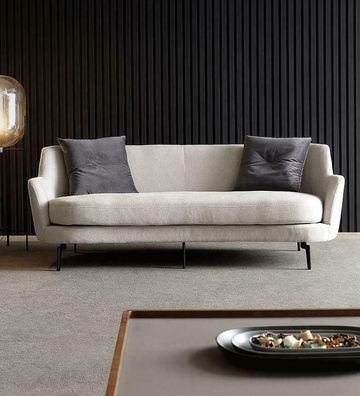 Design Zweisitzer Möbel 2 Sitzer Sofa Couch Polster Lounge Club Couchen Sofas