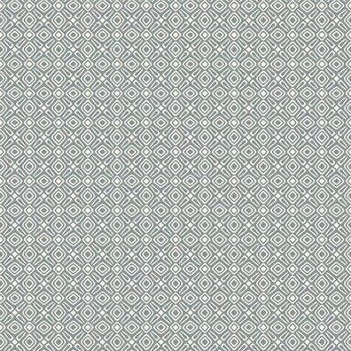 Rasch Prägetapete 277203, geometrisches Muster, grau-weiß, Retro