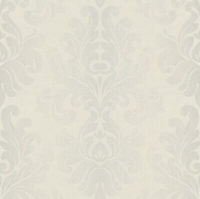 Rasch Tapete Vlies En Suite 546170 Barock Dekor weiß glänzend elegant stylisch