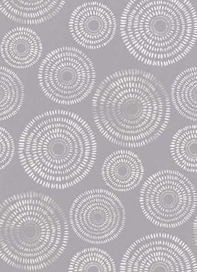 Erismann Tapete Vlies Black and White 5406-31 Grau Weiß stylisch Kreise