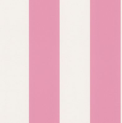 Rasch Tapete Just Me! 286908 Weiß, Pink Streifen