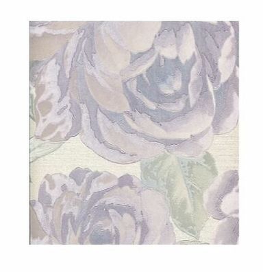 Sirpi Tapete Vlies Italian Silk Lifestyle 16504 Lila Creme Beige stylisch Floral
