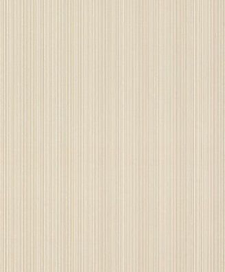 Rasch Tapete Vlies Selection 430622 Creme Beige stylisch Feine Streifenstruktur