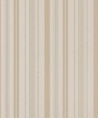 Rasch Tapete Vlies Plaisir 458329 Streifen beige creme taupe goldene Glitzer