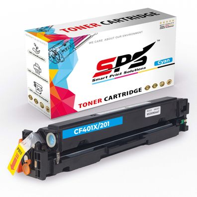 1x Kompatibel für HP Color Laserjet Pro MFP M277N (B3Q10A) Toner 201X CF401X Cyan