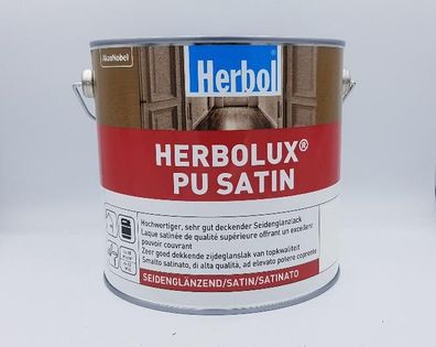 Herbol Herbolux PU Satin Seidenglanzlack 2,5 Liter (15,00€/ L)