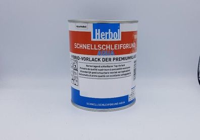 Herbol Schnellschleifgrund Aqua Matt Weiß 1 Liter (19,99€/ L)