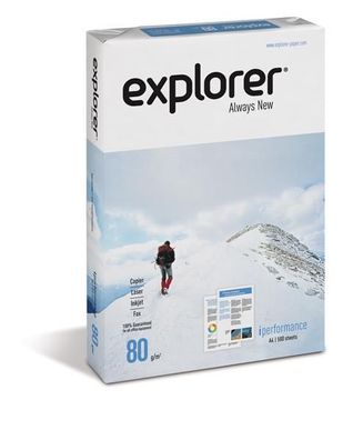 Explorer Always New 80g/ m² Papier DIN-A4 - 500 Blatt weiß