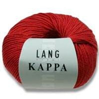 50g "Kappa" - Komfortgarn aus reiner, hochwertiger, gekämmter, gasierter Baumwolle