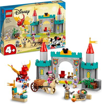 LEGO 10780 Disney Mickys Burgabenteuer Spielzeug-Schloss zum Bauen, inkl. Daisy, ...