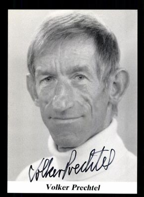 Volker Prechtel Autogrammkarte Original Signiert + F 12129